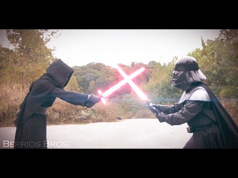 KYLO REN VS. DARTH VADER IN REAL LIFE!!!! ( A star wars fan-film )