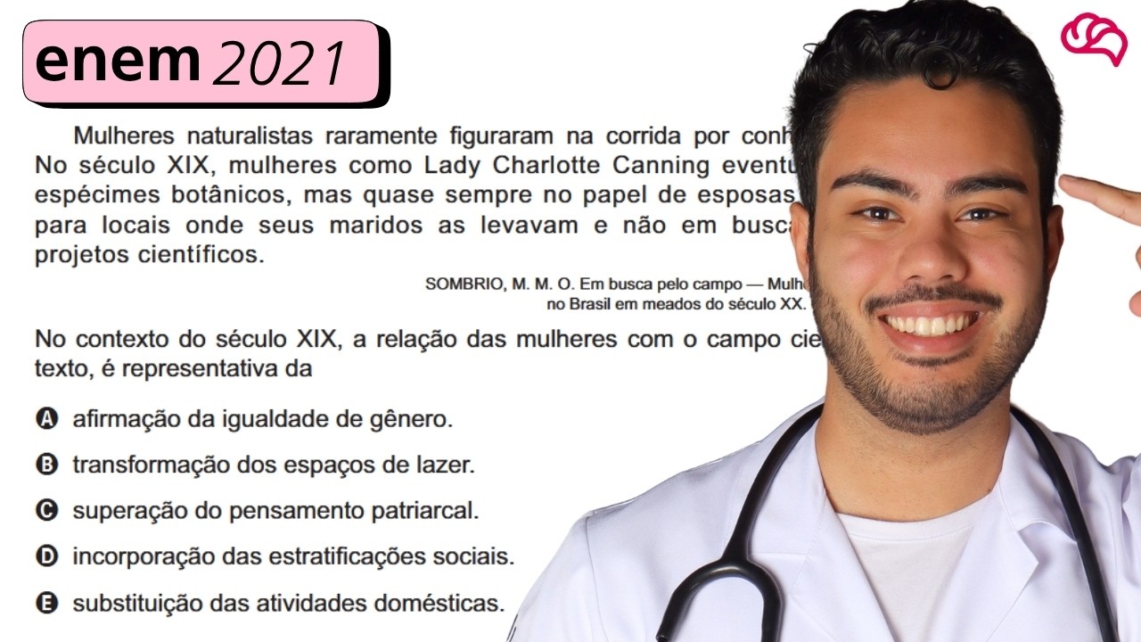 Resolução em Vídeo — Questão 56 ENEM 2021