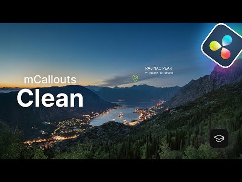 Create sleek, modern callouts in DaVinci Resolve — mCallouts Clean Overview — MotionVFX