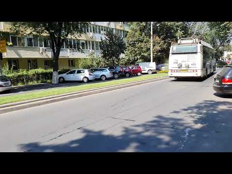 Troleibuzul Irisbus Citelis #5334 pe linia 86.