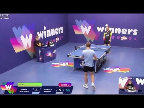 WINners CUP table 2  01.01  Ziakun Aleksandr - Gubenko Maksim 17:00