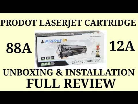 Prodot laserjet cartridge unboxing full review