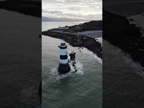 Penmon point north wales #northwales #drones #lighthouse #puffinisland