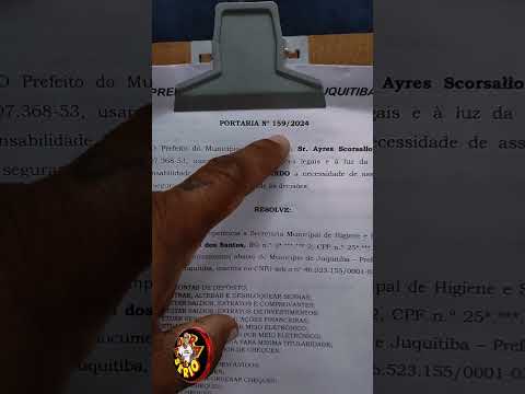 PORTARIAS EM ESTADO DE INÉRCIA NO GOVERNO AYRES SCORSATTO