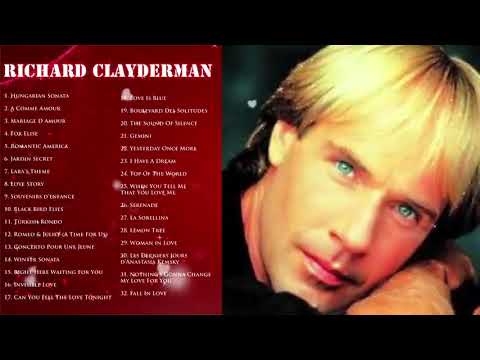 Richard Clayderman Greatest Hits  The Best Of Richard Clayderman ( NO ADS )