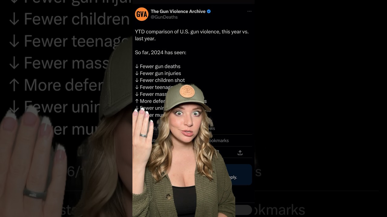 Gun Grabber's Narrative DESTROYED By Their OWN... #shortsvideo #2ndamendment #shortsfeed #shorts