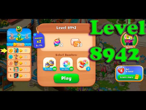 Gardenscapes level 8942