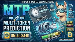 🚀 MTP GGUF Models Explained | What They Are & How to Use Them with lla