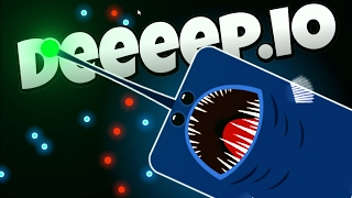 Deeeep.io - The Deep Sea Angler Fish! - Let's Play Deeeep.io Gameplay - Deeeep.io New Animal Update