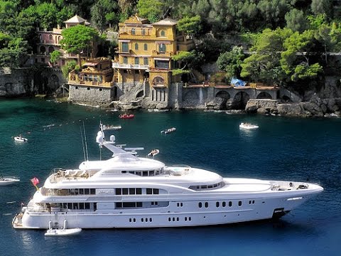 Traveling , PORTOFINO ITALY 2015 / Andrea Bocelli song. ..4K Video