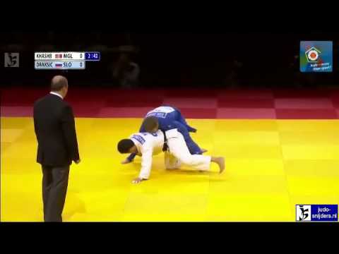Judo 2012 Tyumen ECCO Hero Challenge: Khashbaatar (MGL) - Draksic (SLO)