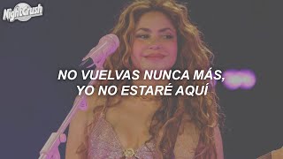 Shakira – Si Te Vas (Letra)