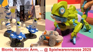 Kosmos-Experimentierkästen @ Spielwarenmesse 25 – Bionischer Roboterarm, Brennstoffzelle, Windrad