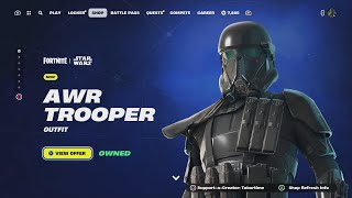 Something Seems Off About This Skin... (AWR Trooper Gameplay & Review)