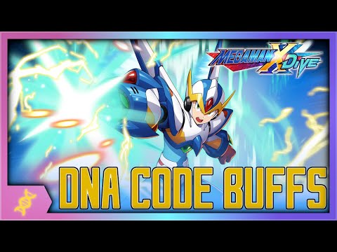Falcon Armor X 5* F-DNA Code Buffs Showcase - Mega Man X DiVE