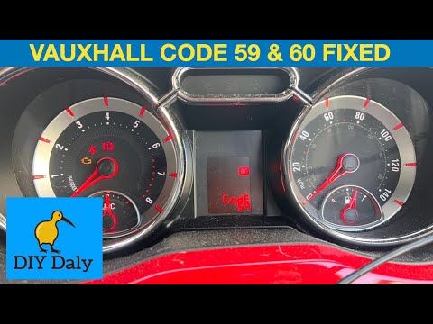 Vauxhall / Opel Code 59 & code 60 fixed