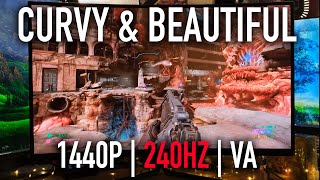 The Perfect Gaming Monitor $340? 240Hz, 1440p - Titan Army C32C1S