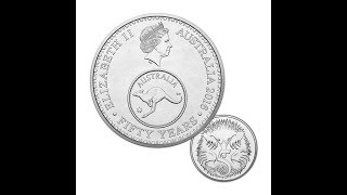 ALIEN ERROR COIN - 2016 5 Cent Changeover Die Clash Coin