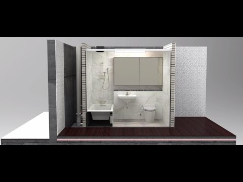 WATOS 벽부형 층상배관 시스템