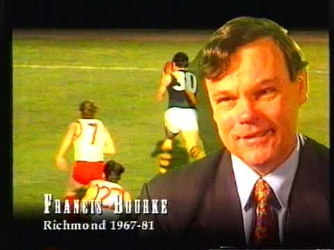 Footy's Wild Men Francis Bourke Richmond Football Club Legend