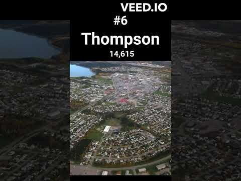 Top 10 Most Populated Cities in Each Canadian Province (Part 2) #canada #manitoba