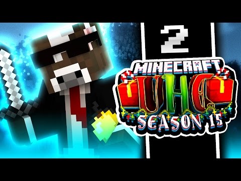 TheCampingRusher - Fortnite - Minecraft CUBE UHC Season 15 - I GET IN FIRST FIGHT!! - Episode 2 ( Ultra Hardcore )