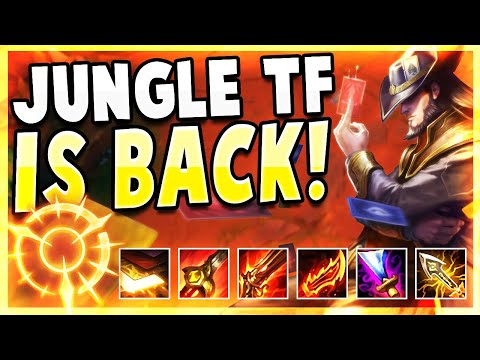 JUNGLE TWISTED FATE STRONGER THAN EVER | League of Legends Twisted Fate Jungle Full Gameplay
