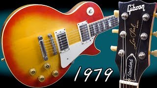 Video thumbnail for The Mid-70s Was a Crazy Time | 1979 Gibson Les Paul Standard Cherry Sunburst | Review + Demo by The Trogly's Guitar Show