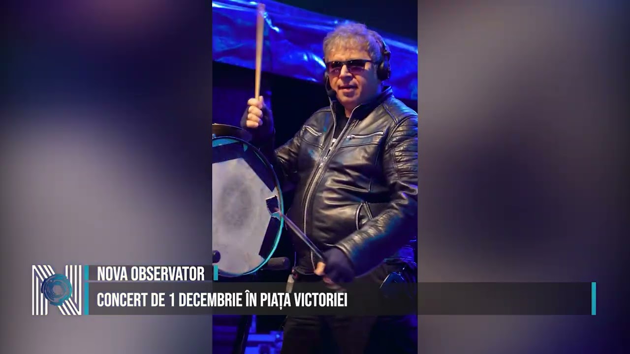 CONCERT DE 1 DECEMBRIE ÎN PIAȚA VICTORIEI