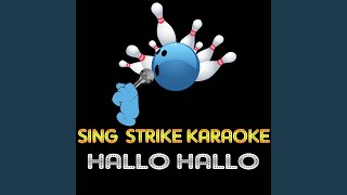 Hallo Hallo (Karaoke Version) (Originally Performed By Ace Of Base)