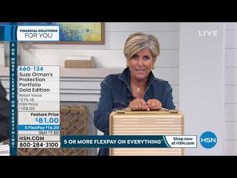 HSN | Suze Orman Financial Solutions for You 09.29.2019 - 08 PM