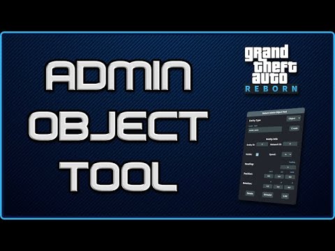 [PAID] Admin Object Tool - Create and manipulate objects/vehicles/PEDs on the fly! Import event objects too! thumbnail 3