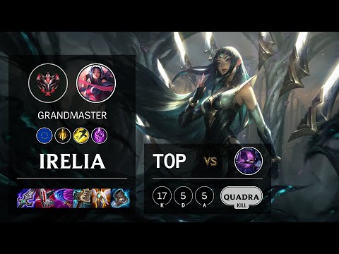 Irelia Top vs Kennen - EUW Grandmaster Patch 11.24