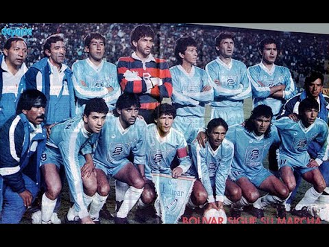 Bolivar 4 River 1 Copa Libertadores 1991