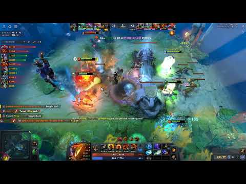 Dota 2 Abed [ Ember Spirit ] Refresher Orb gameplay