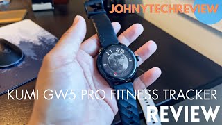 KUMI GW5 Pro Fitness Tracker Review 2025 – Great Hardware Held Back by Mediocre Software