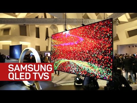 Samsung QLED TVs use quantum dots to battle LG's OLEDs