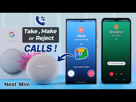 Google Nest Mini: How to Make & Take Phone Calls! [Hands Free]
