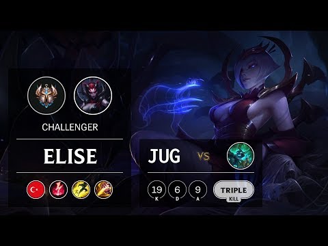 Elise Jungle vs Hecarim - TR Challenger Patch 9.20