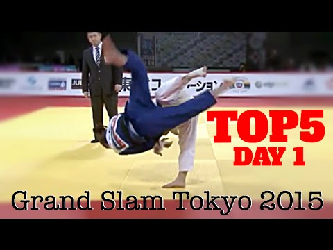 TOP 5 IPPONS | Grand Slam Tokyo 2015 | Day 1