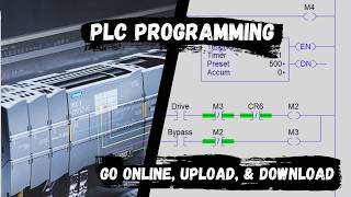 Going Online with a PLC, Uploading and Downloading Code!
