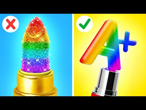 AMAZING IDEAS FOR SMART STUDENTS || Awesome Crafts & Tips by 123 GO!