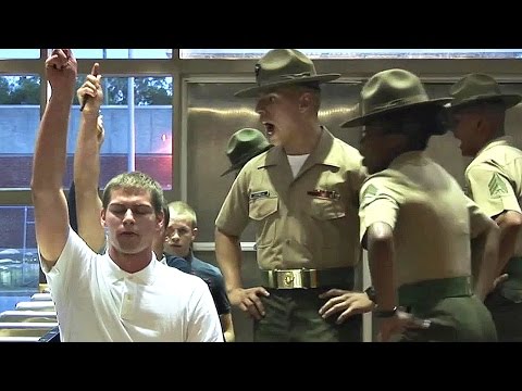 Marine Corps Boot Camp - Day 1 Receiving - Parris Island