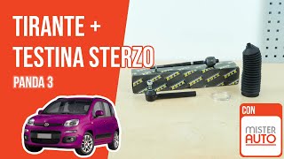 Youtube thumbnail of video "Sostituzione tirante e testina sterzo Panda 3 🚗"