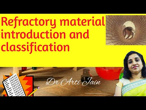 Refractories , introduction and classification, acidic, basic, neutral,refractories,