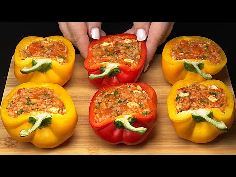 I make these peppers every three days! Dinner in 10 minutes! Quick and easy❗️