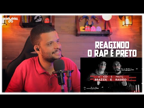 REAGINDO O RAP É PRETO - FABIO BRAZZA | OPINIÃO, COMENTÁRIOS E CRÍTICAS