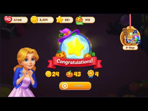 MATCH 3: Matchington Mansion Level 1095 - 1099 | MICRO GAMEPLAY HD