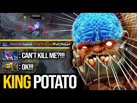 NEVER TIP THIS PUDGE!!! INSANE Master Tier Pudge By King Potato | Pudge Official