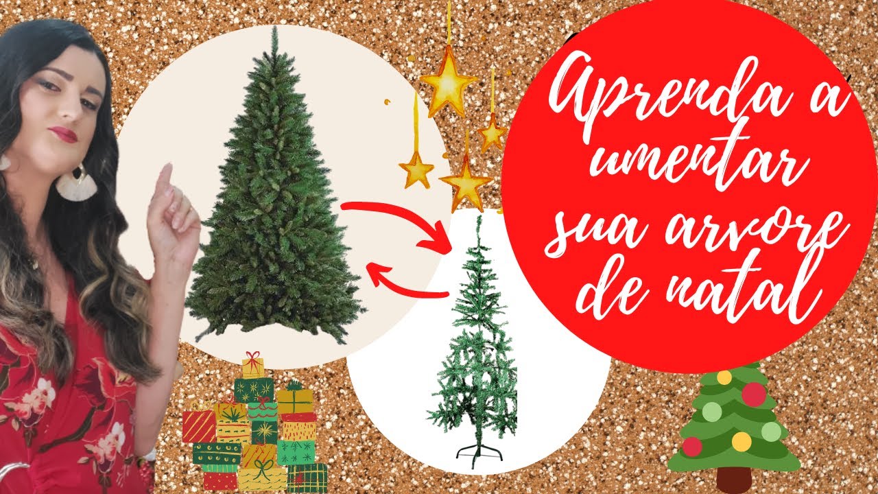 Como aumentar a árvore de natal como as árvores de shopping | Top em Orlando